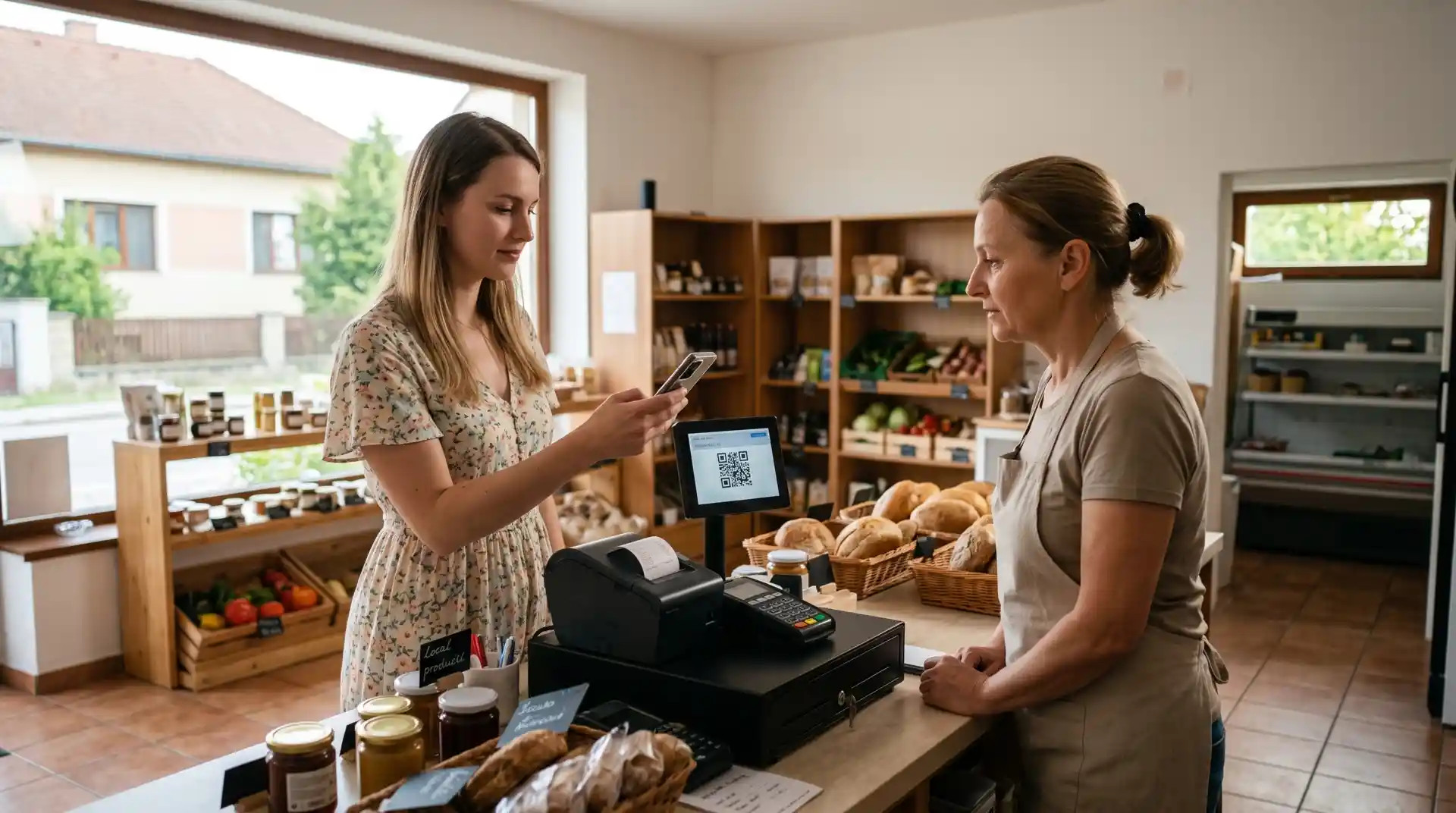 Bezhotovostná platba a eKasa v roku 2026 – zákazník platí QR kódom