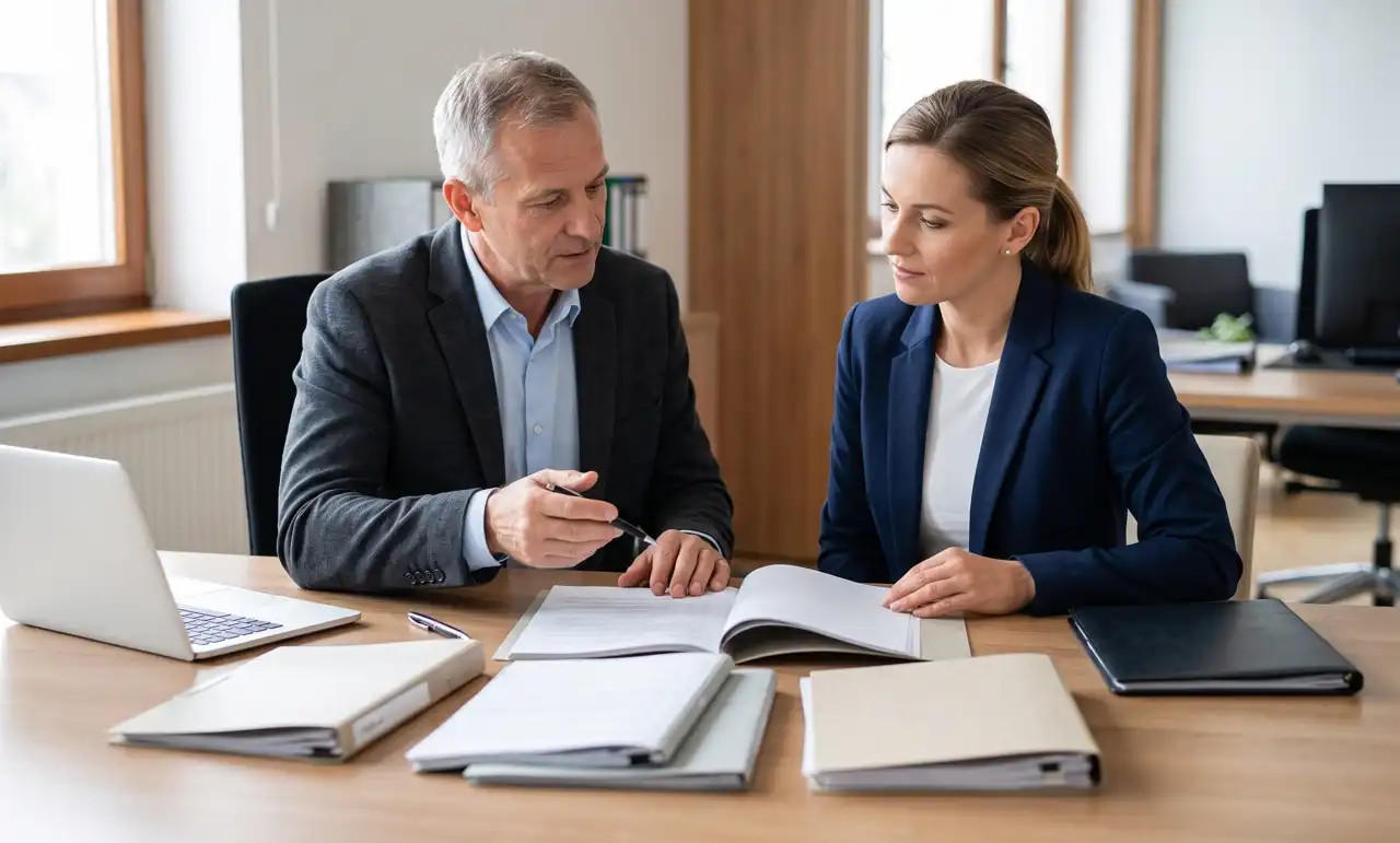 Der Unternehmer wählt gemeinsam mit einem Berater eine vorgefertigte tschechische Ready-made-Gesellschaft aus und kümmert sich um die Unterlagen und deren Übertragung.